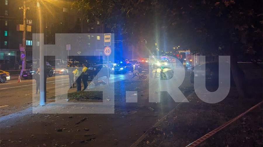 Пожилая женщина погибла в результате ДТП в Москве