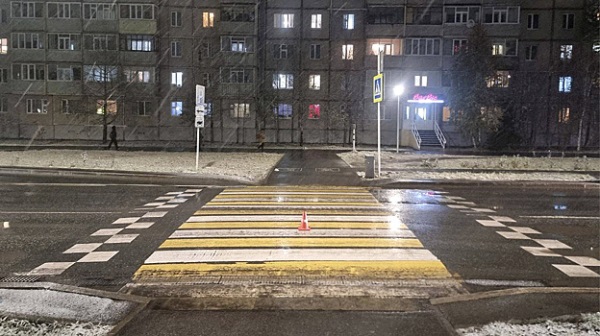 В Ноябрьске водитель легковушки сбил пешехода