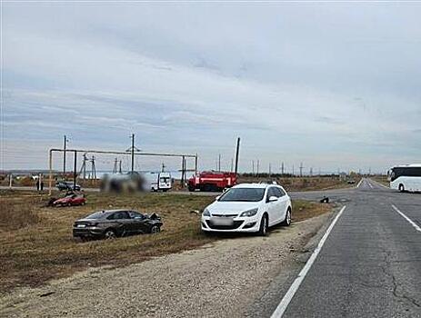 В Шигонском районе две легковушки не поделили дорогу, есть погибший и пострадавшие