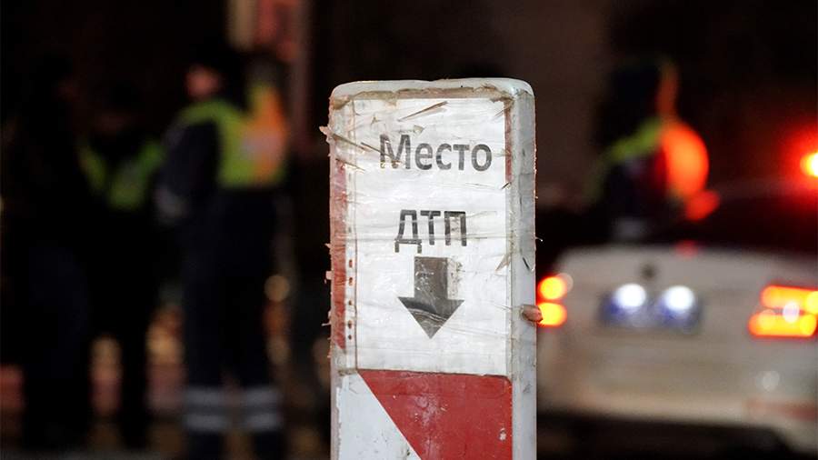 ДТП произошло на Кутузовском проспекте в Москве