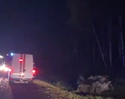 Водитель и пассажир легковушки погибли в ДТП на трассе М-7 под Кстовом