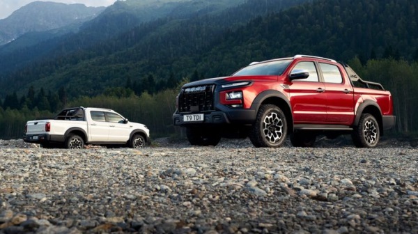 В России началось производство большого пикапа JAC. Машины уже у дилеров